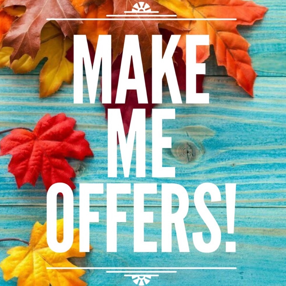 Make offers on anything in my closet!